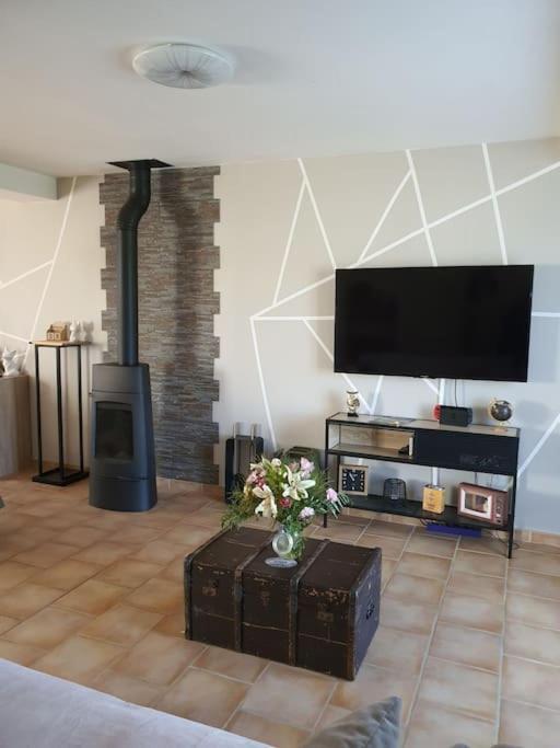 Villa Familiale Avec Spa Et Sauna Saint-Antonin-de-Sommaire المظهر الخارجي الصورة
